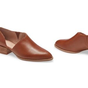 Madewell Lucie Bootie in English Saddle - Brand new!!